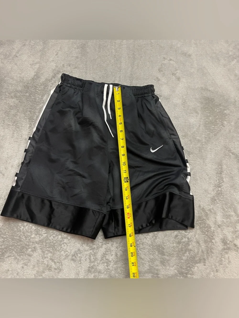 Nike Elite Dri-FIT Youth XL Black Basketball Shorts Athletic Black Camo